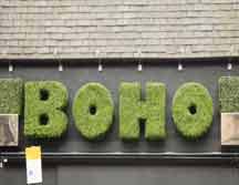 boho sign